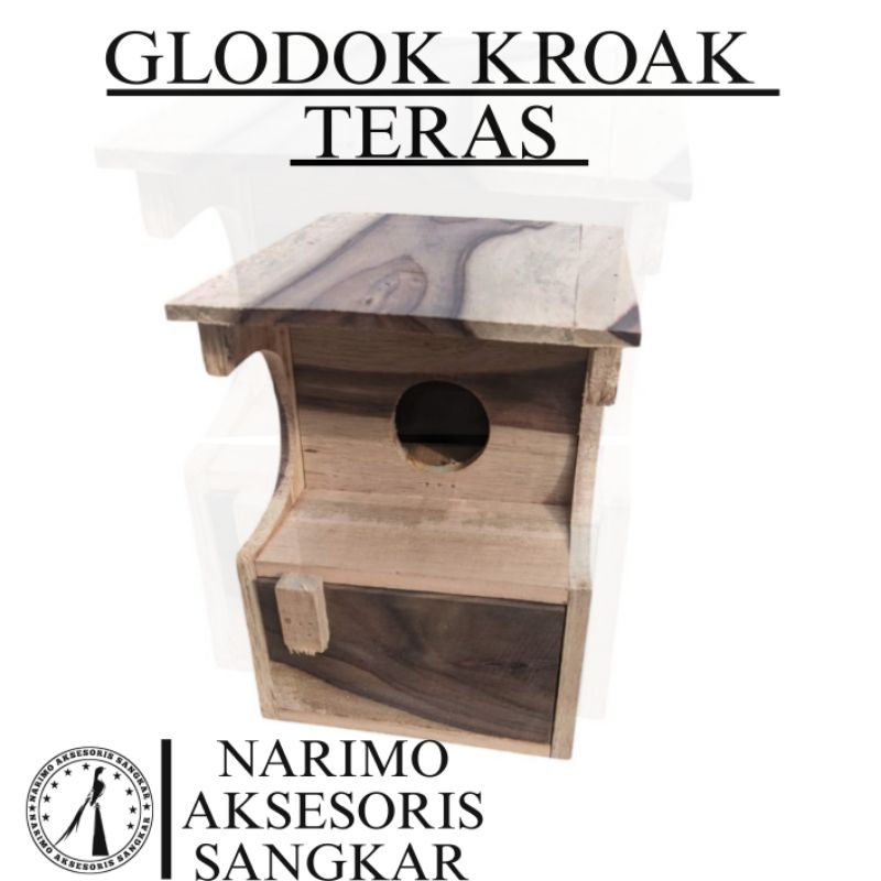 Glodok kroak teras lovebird rumah parkit tempat sarang ternak breeding koloni bertelur