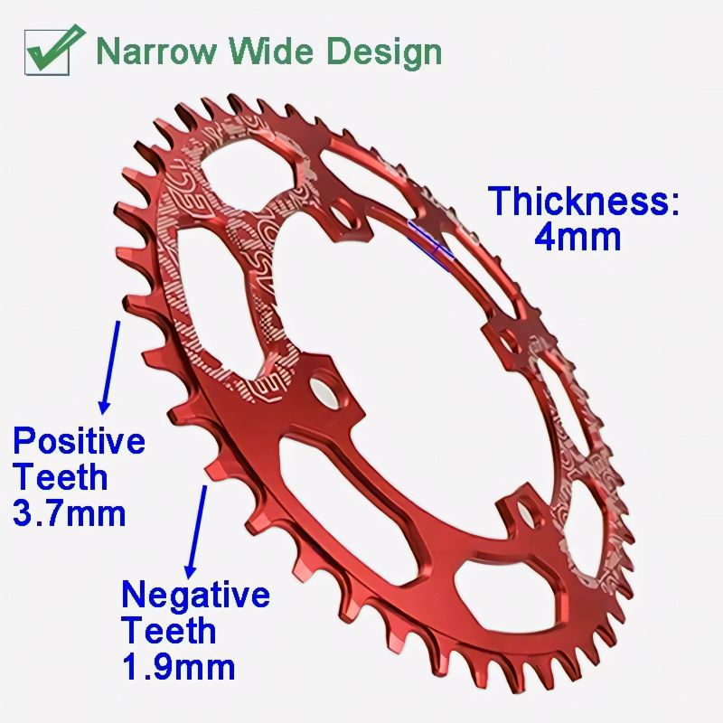 Chainring Deckas 44t bcd 104
