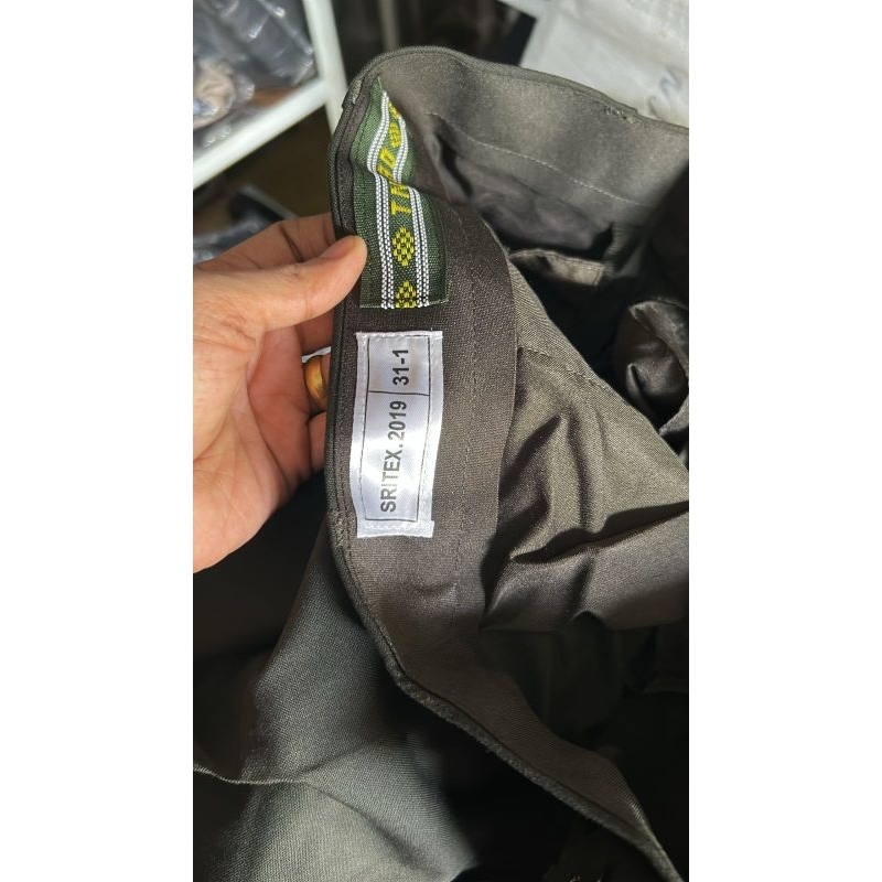 CELANA PDH SRITEX JATAH TNI AD