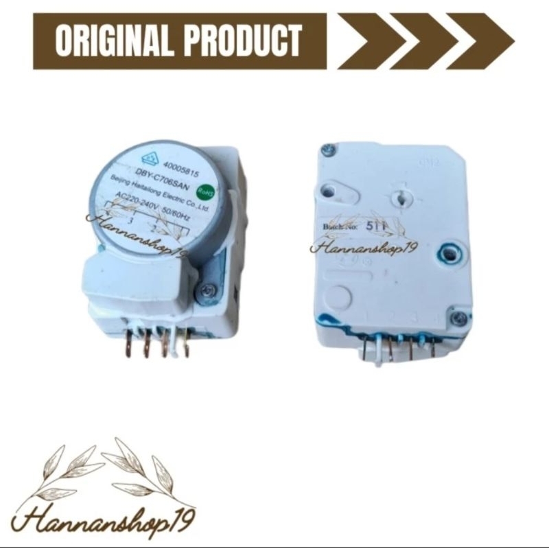 Timer kulkas Sharp 2 pintu/Timer defrost Kulkas 2 pintu Sharp 1-4