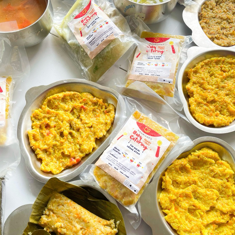 

CATERING MENU LENGKAP MPASI ( 1 pack berisi 1 atau 2 porsi makan ) - BENOURISH