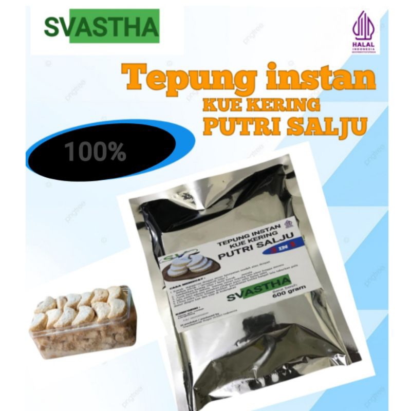 

SVastha Foods Premix Instan Kue Kering Putri Salju