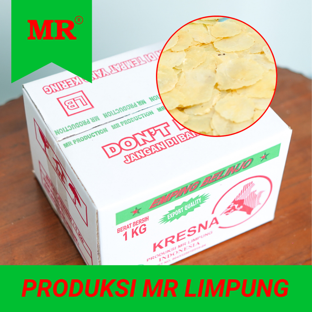 

Emping Melinjo Mentah Asli Kering Super Tipis 1KG Khas Limpung Merk Kresna – Siap Goreng, Tanpa Pengawet, Kemas Kardus