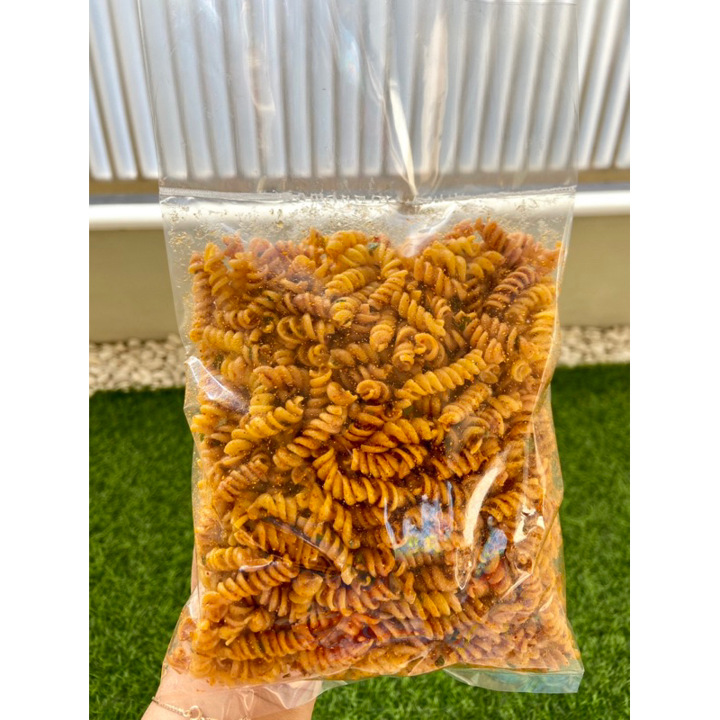 

Makaroni Spiral / Makaroni Ulir Daun jeruk 250gram