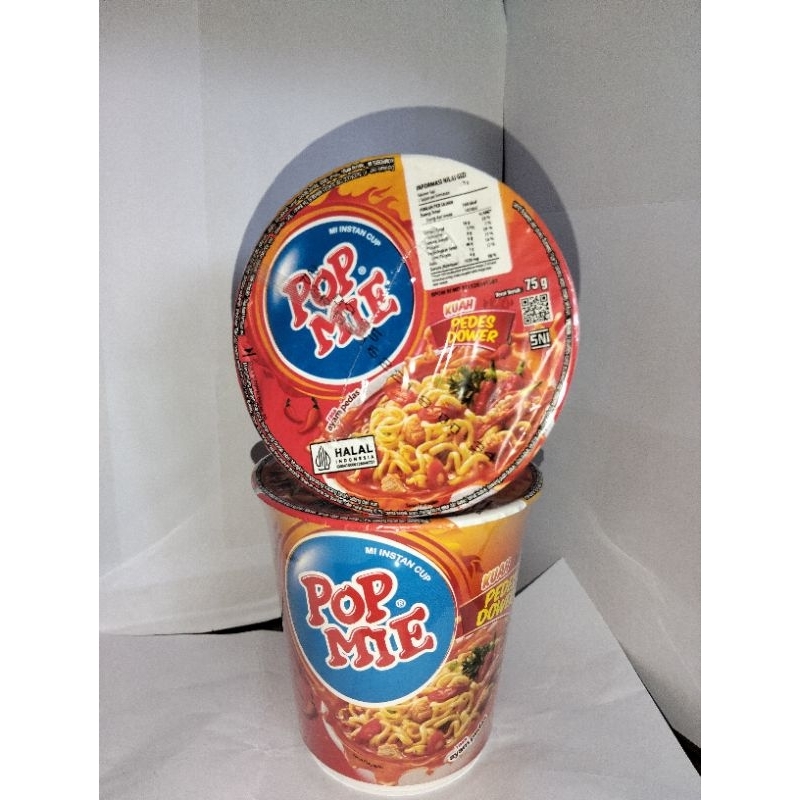 

pop mie cup pedes dower