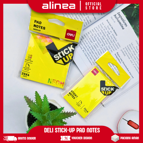 

Sticky notes aesthetic Deli Sticky Notes EA02602 EA01202 76x76mm 76x51mm