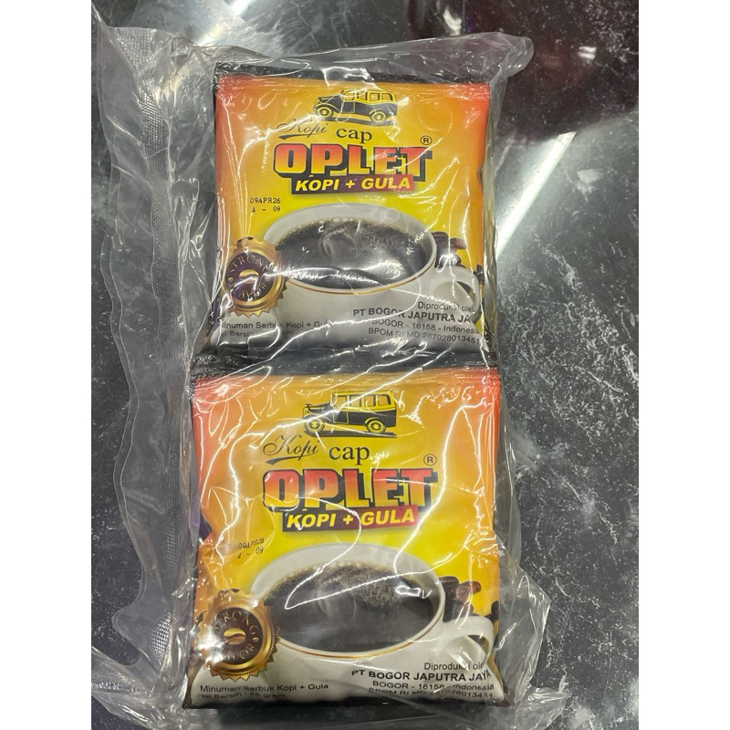 

kopi cap OPLET KOPI + GULA | 10x25gr