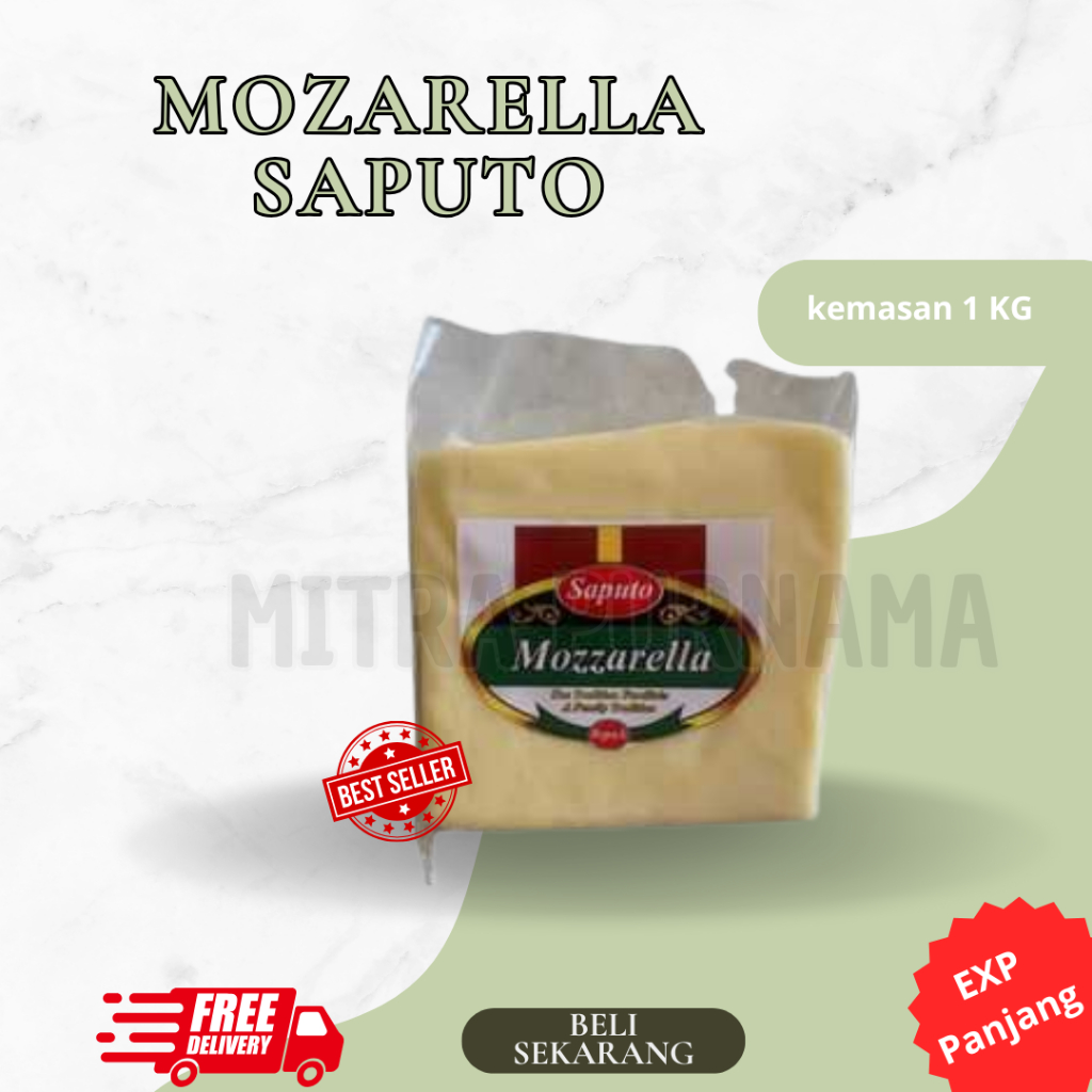 

keju mozarella saputo 1 KG / mozarella / saputo