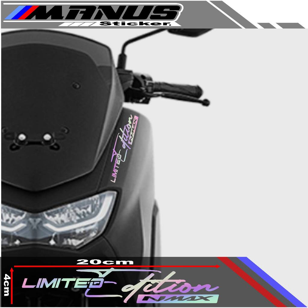 STICKER NMAX LIMITED EDITION / STICKER MOTOR LIMITED EDITION NMAX / STICKER SIGNATURE NMAX / STICKER