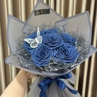 

ROUND BUKET PITA SATIN BUKET MAWAR PITA SATIN BUKET WISUDA