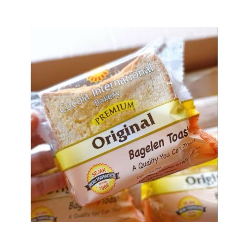 

Cocola Bagelan toast roti kering