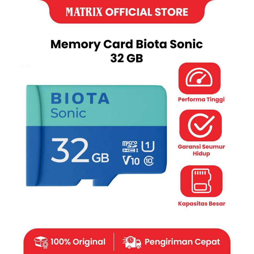 Kartu Memori Micro SD Kapasitas 32GB 64GB 128GB 256GB