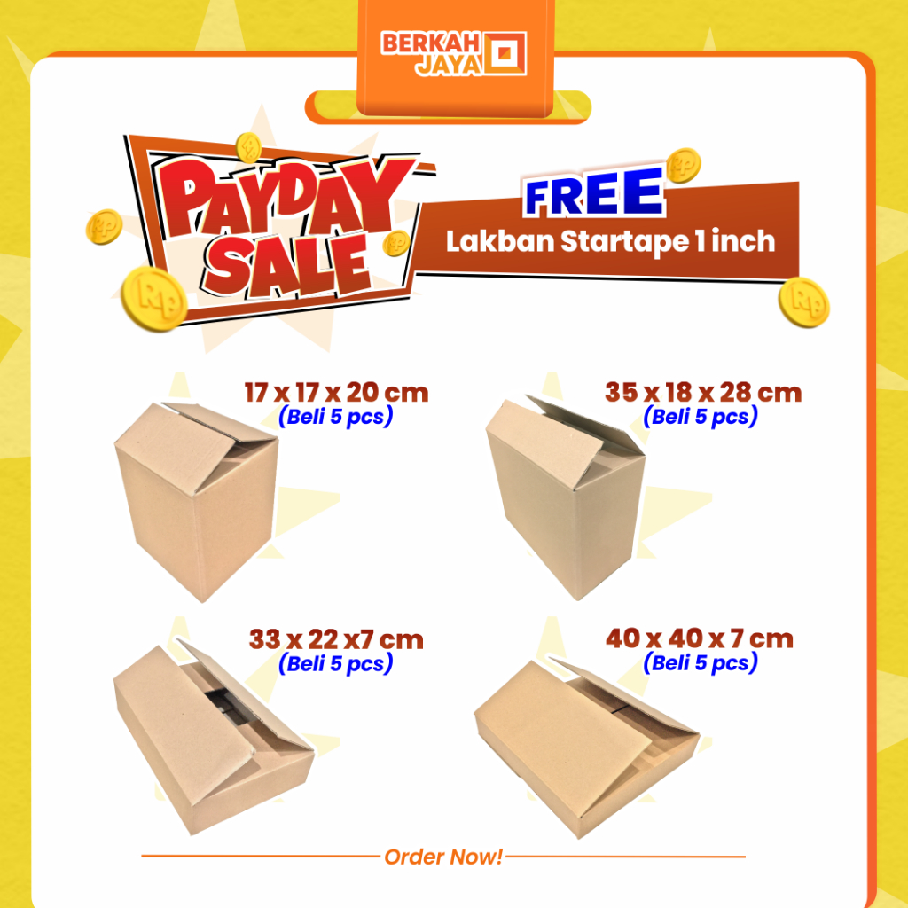 

PROMO KARDUS FREE LAKBAN