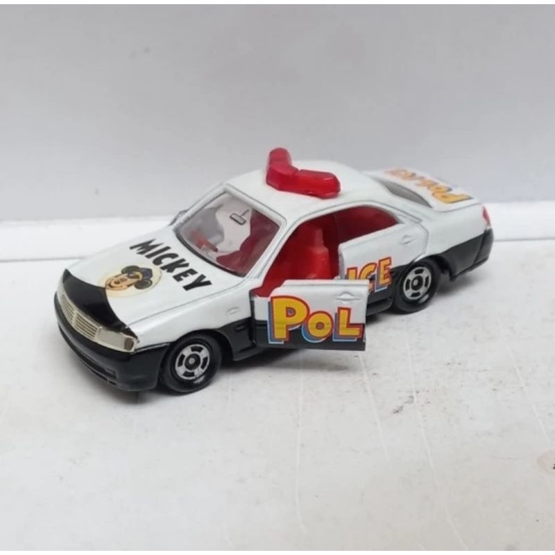 tomica nissan cedric mickey mouse disney loose diecast (t)