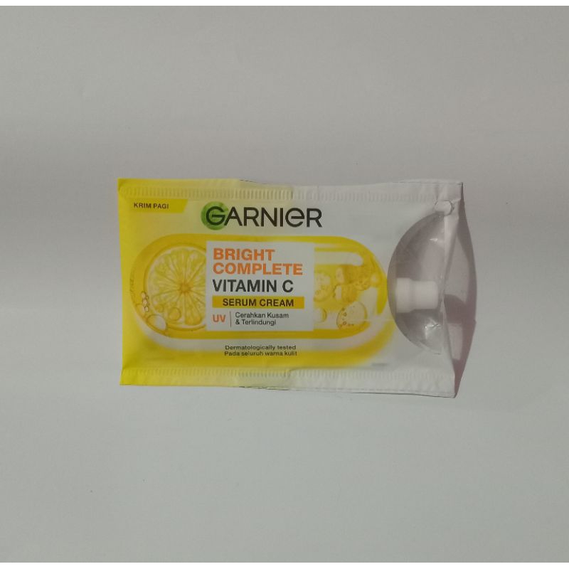 Garnier Bright Complete Vitamin C Serum Cream UV Sachet - 7 ml