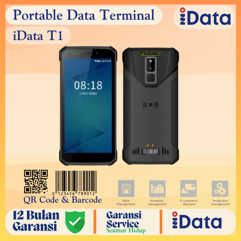 iData T1 Terminal Data Portabel