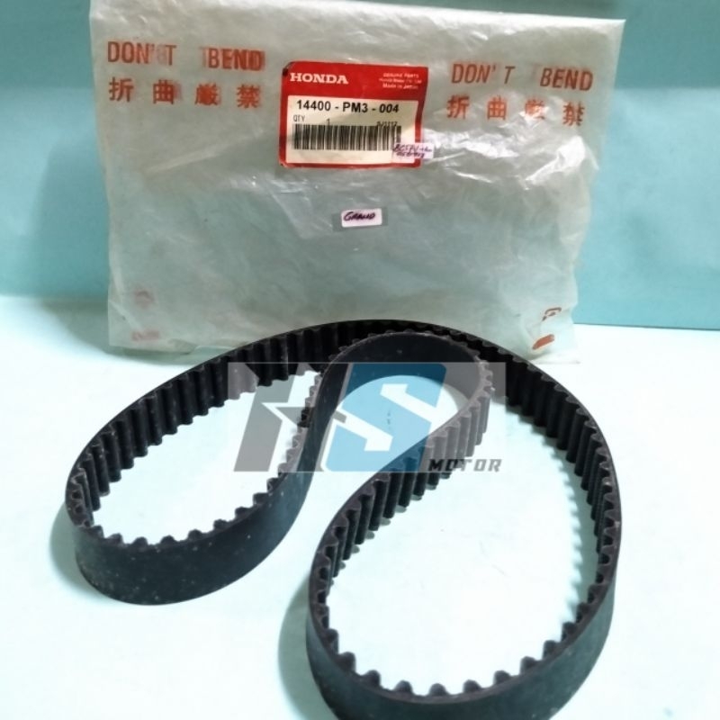 TIMING BELT MOBIL HONDA CIVIC SH3 NOVA NOUVA SH4 LX GRAND 14400-PM3-004 HONDA ORIGINAL PARTS