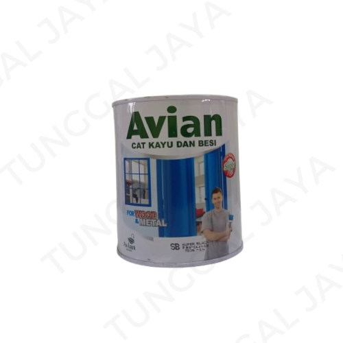 Avian Cat Kayu dan Besi 1kg/Avian Paint/Banyak Varian/Bisa Tinting Putih