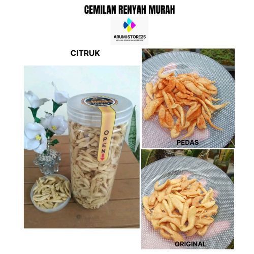 

Citruk cemilan renyah, Citruk pedas gurih, Citruk cemilan khas, Citruk renyah