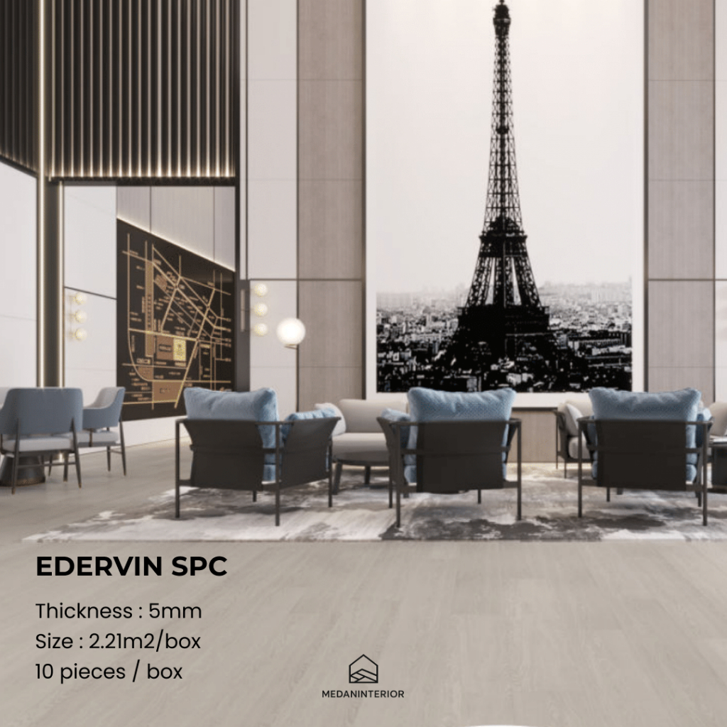 EDERVIN SPC 5mm - Lantai Kayu SPC - SPC Lantai - SPC CLICK EDERVIN