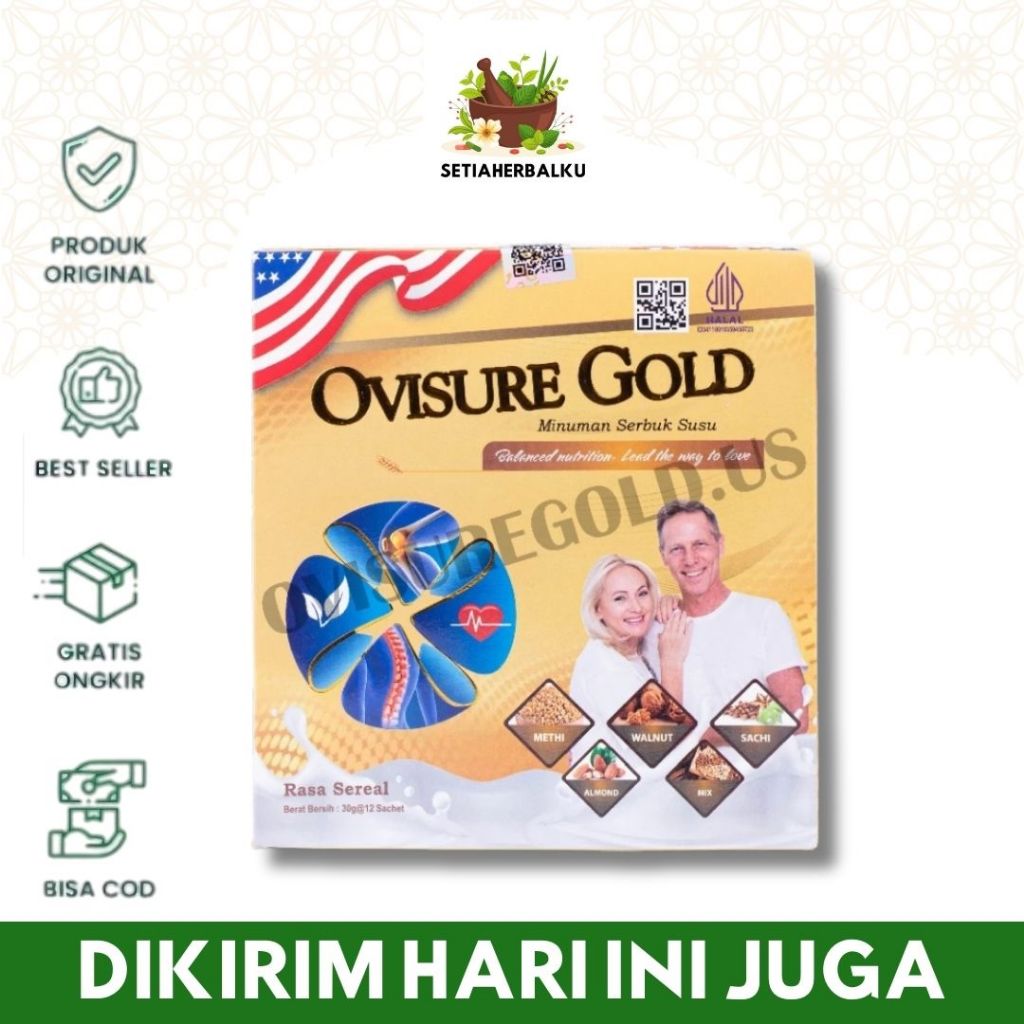 

OVISURE GOLD ORIGINAL USA - SUSU UNTUK PENGOBATAN TULANG DAN SENDI TERBAIK