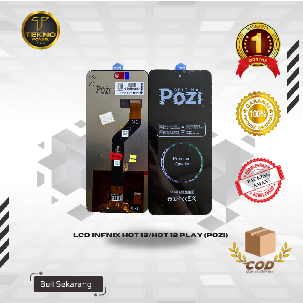 LCD INFINIX HOT 12/HOT 12 PLAY(POZI)