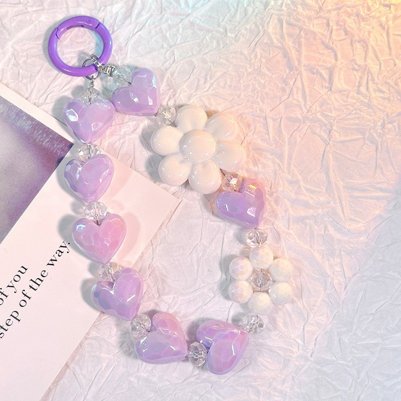 TALI GANTUNGAN HP/GANTUNGAN TAS KOREA/STRAP HP LOVE SUNFLOWER korea/Small fresh color mobile phone c