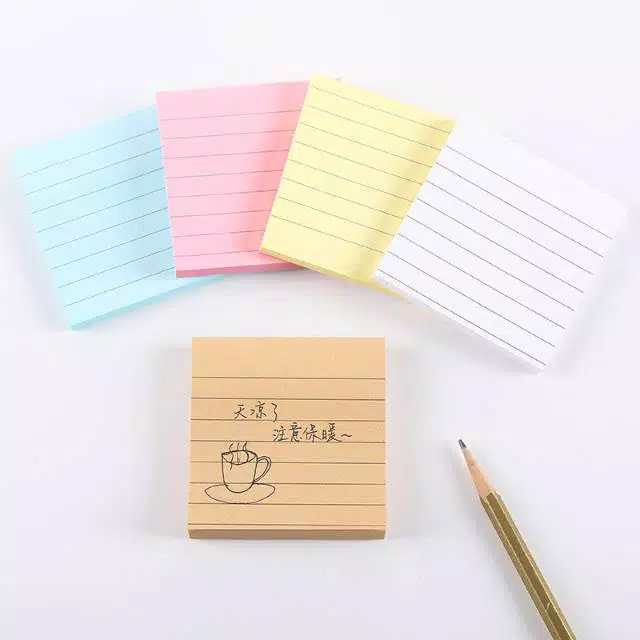 

STICKY NOTE GARIS NOTE BOOK