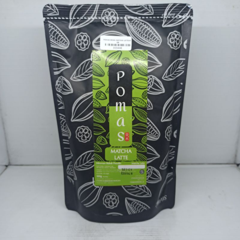 

Pomas Matcha Latte 500 gr