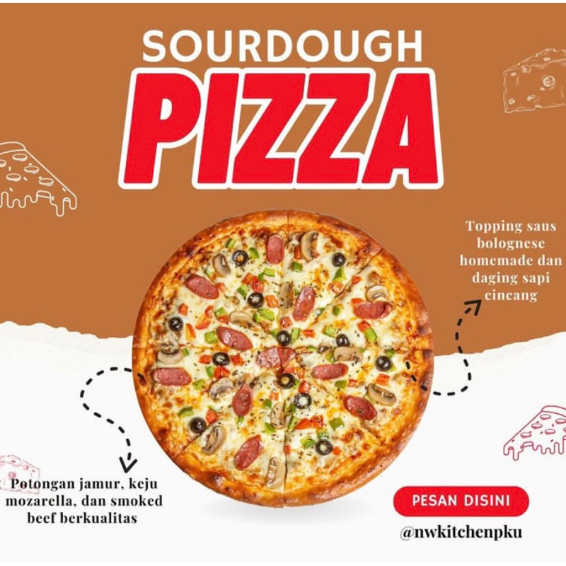 

SOURDOUGH PIZZA diameter20cm