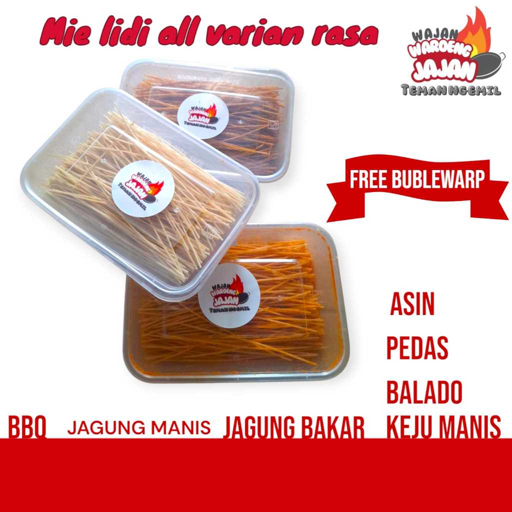 

MIE LIDI 500ML / MIE LIDI KEMASAN BOX VARIAN RASA