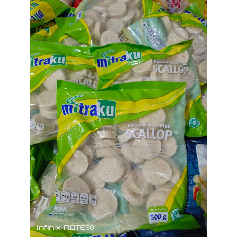 

Scallop mitraku 500gr