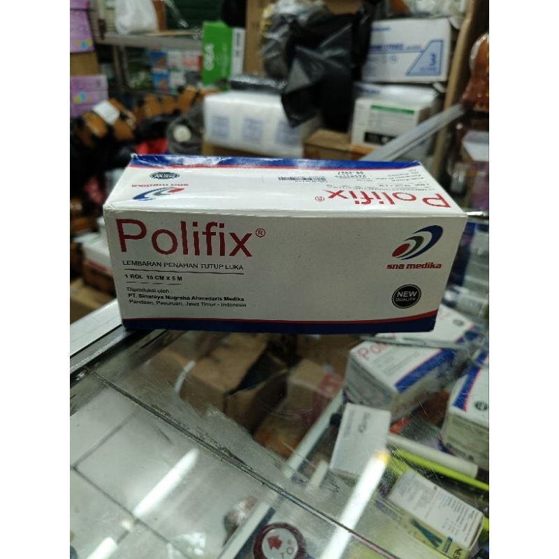 Plester Polifix 15 cm x 5 m / Plester Roll
