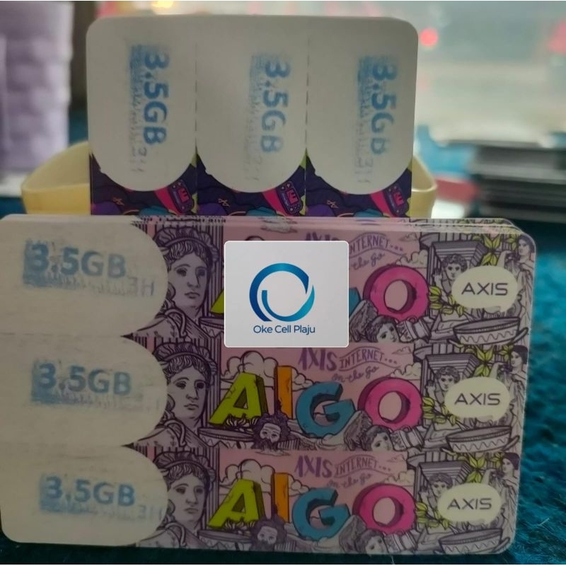 voucher Axis Aigo 3GB(5gb)3hari