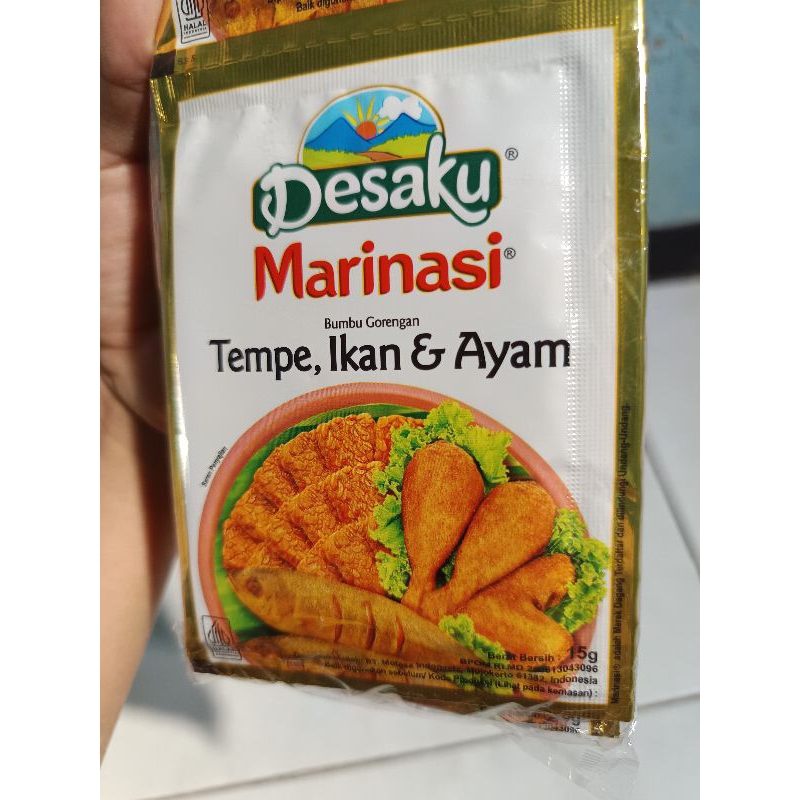 

Desaku Marinasi 15g. isi 12pcs