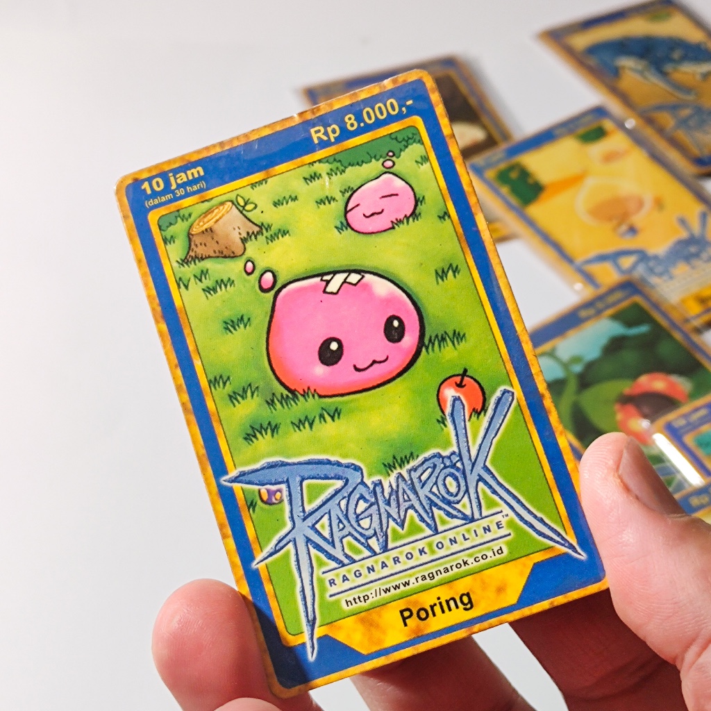Voucer Game Ragnarok Online – Kartu Fisik Bekas untuk Koleksi Nostalgia (Rare Limited Stock)