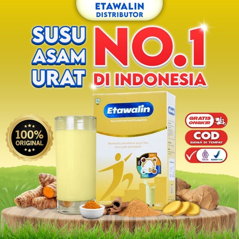 

Etawalin susu kambing anti tulang keropos & atasi sàkit sendi asam urat original 200 gram