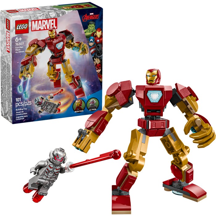 LEGO 76307 Marvel Iron Man Mech vs. Ultron