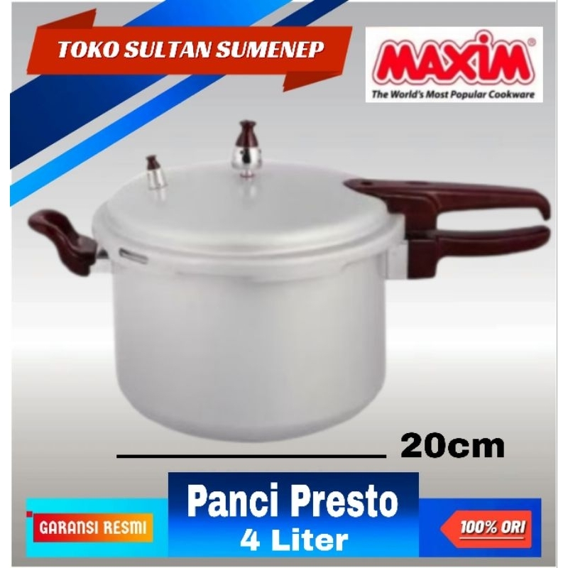 MAXIM Panci Presto 4 Liter