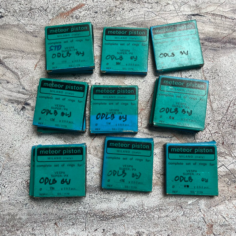 Ring seher Vespa PX super sprint Ps lama merk meteor Italy tebal