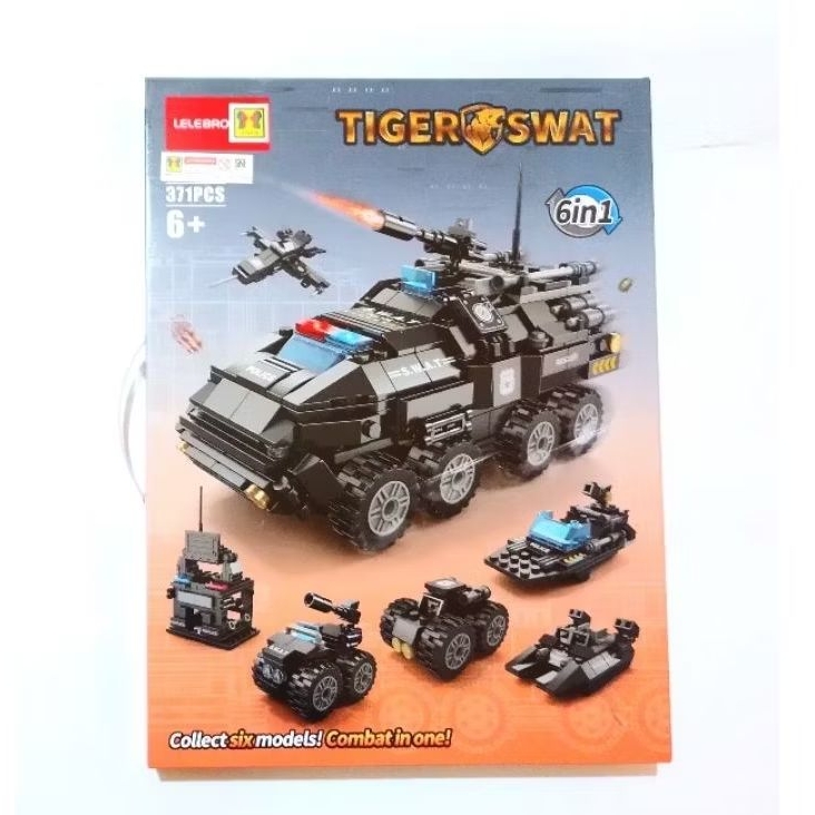 Brick Military Tiger SWAT 6 in 1 ( 8738 )
