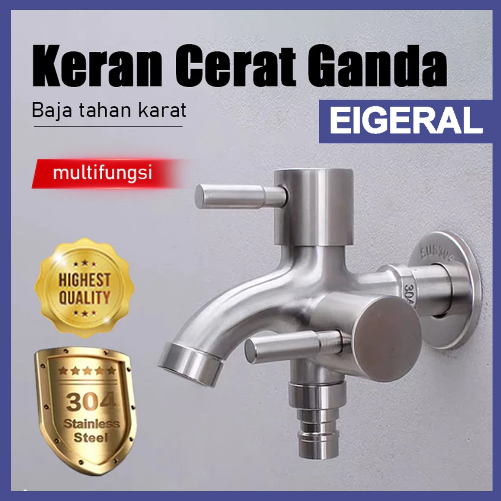 SUS304 Kran Combo Keran  kran serbaguna sus 304 kran serbaguna sus 304