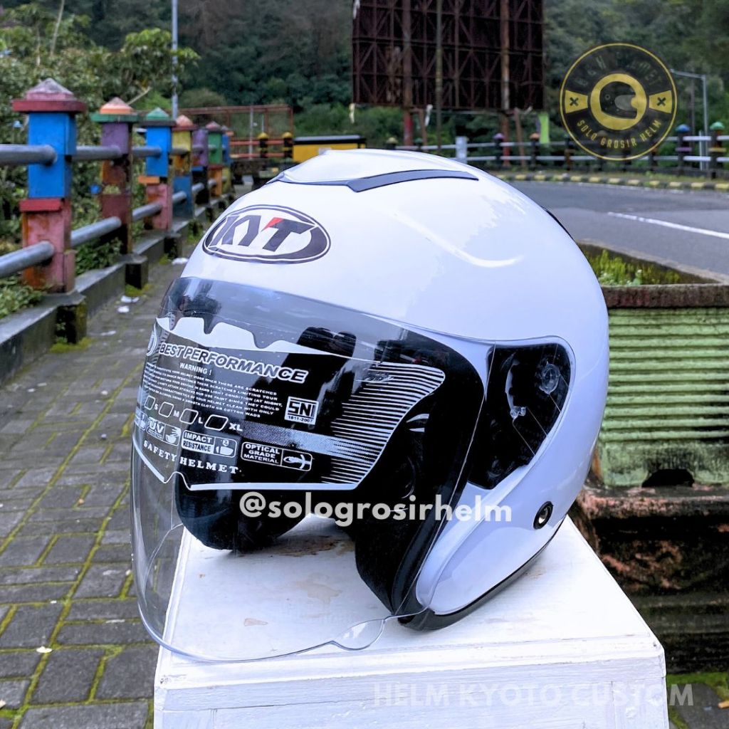 HELM KYT KYOTO MIRIP ORIGINAL BER-SNI MURAH PRIA/WANITA DEWASA