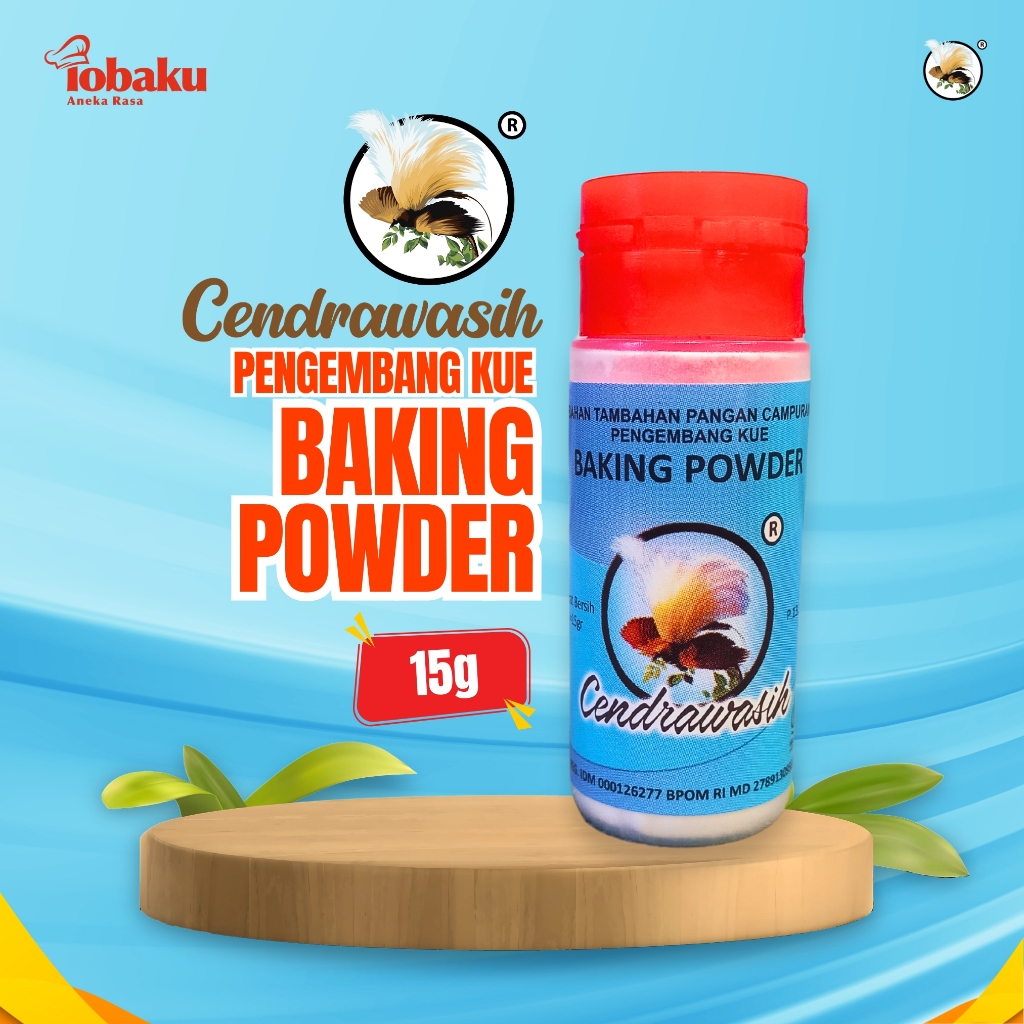 

CENDRAWASIH Baking Powder - Pengembang Kue 15g