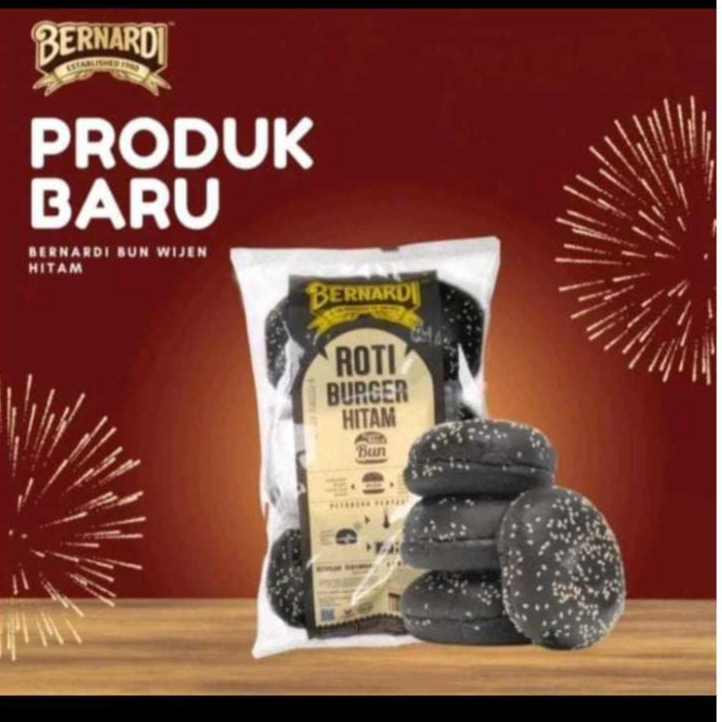 

Roti bernardi hitam wijen isi 6