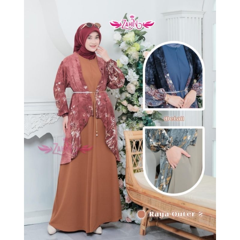 Dress Raya Set Outer Zahin