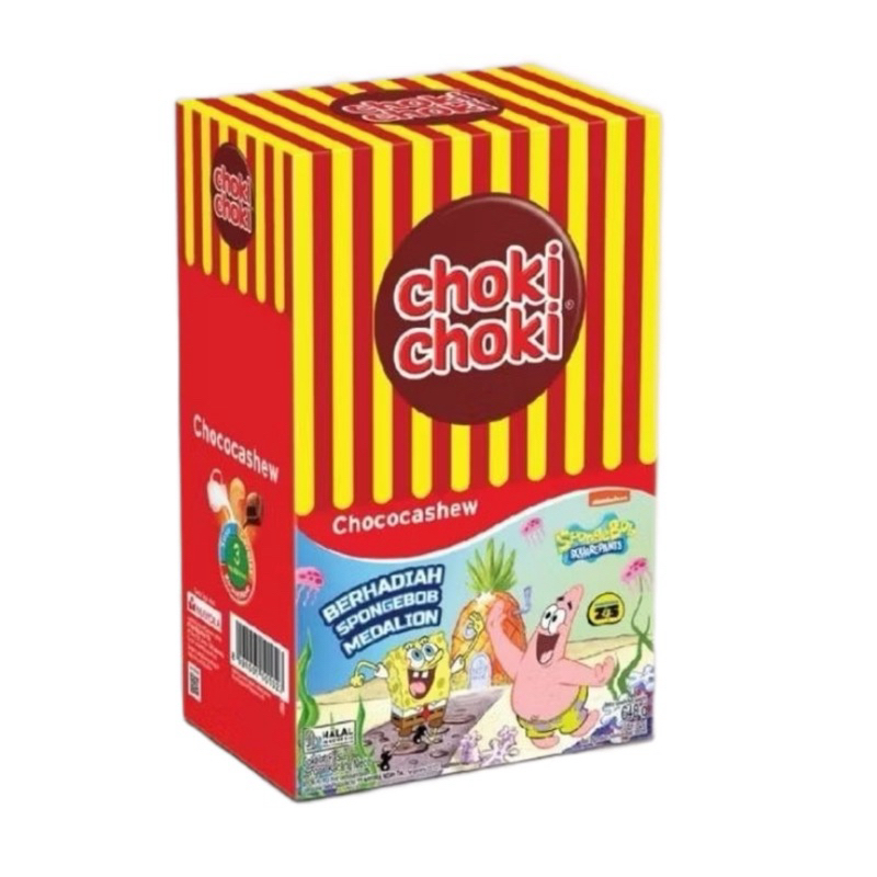 

Choki choki chocolate berhadiah 1 box isi 20 @180g