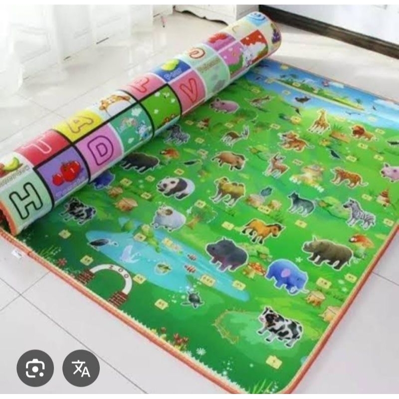 TIKAR BUSA/FOAM GULUNG UKURAN 120 X 200 & 180 x 200TIKAR LANTAI BAHAN BUSA