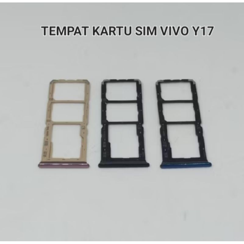 Tempat Kartu Hp Vivo Y17 Original