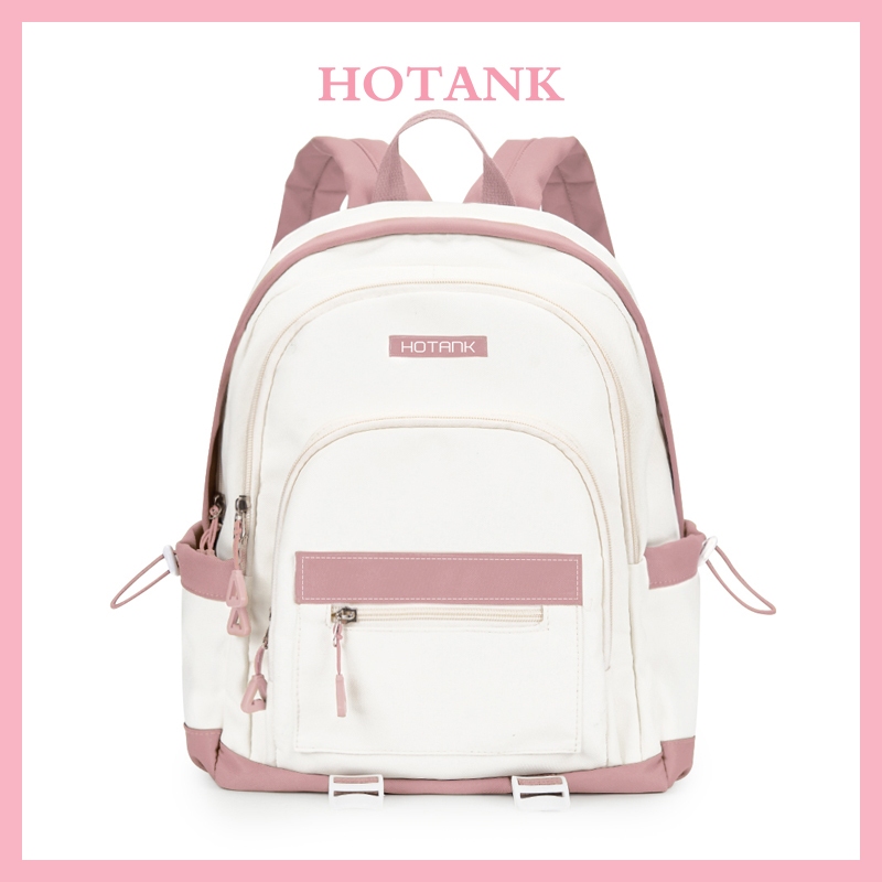 HOTANK Ransel Portabel Ransel Angin Mahasiswa Perguruan Tinggi Tas Sekolah Mode Sekolah Menengah Sis